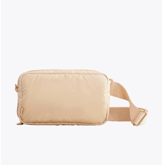 Beis Handbags - BEIS Expandable Pouch Crossbody backpack in Beige